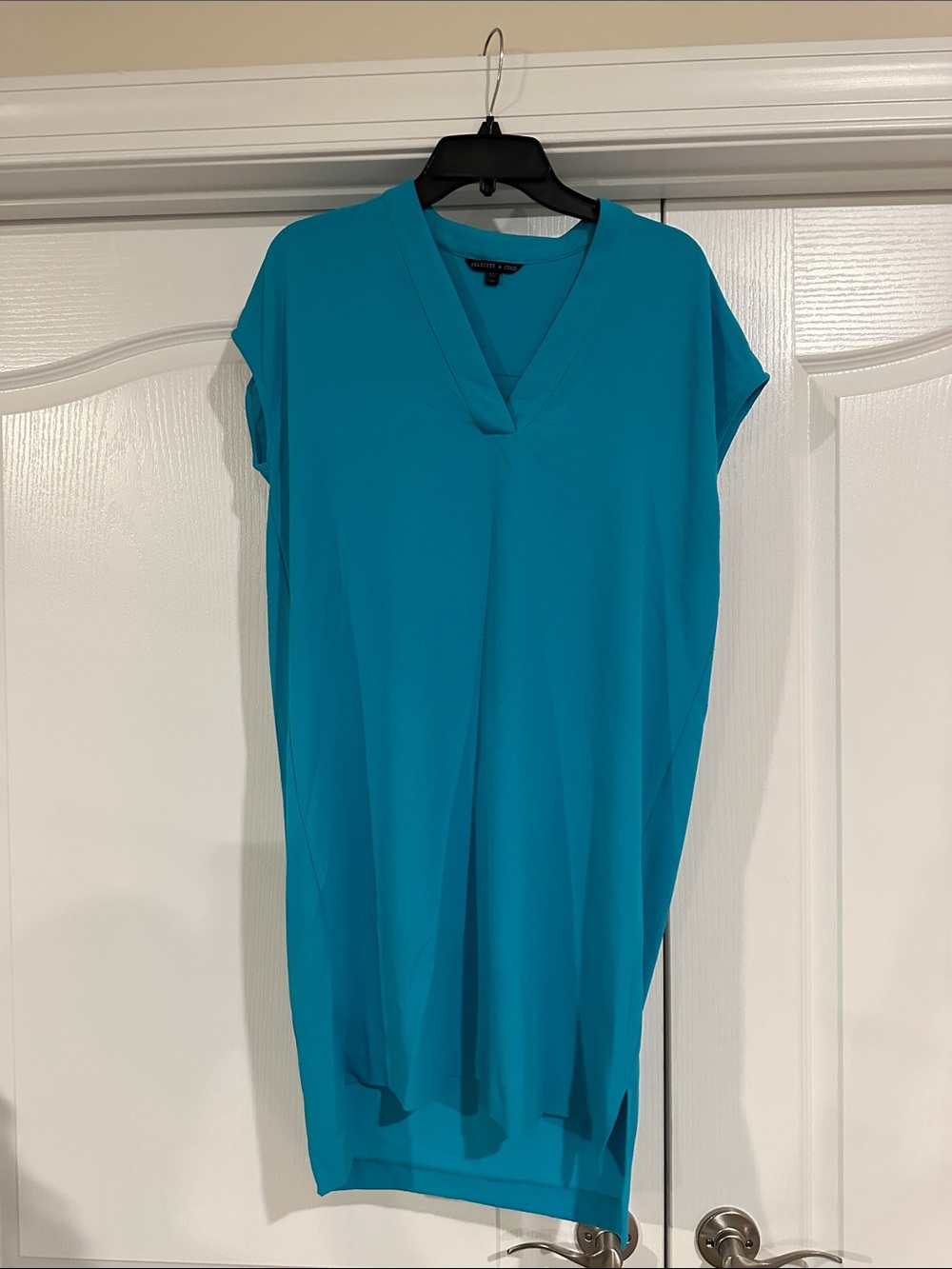 Felicity & Coco Teal Blue Dress Size XS